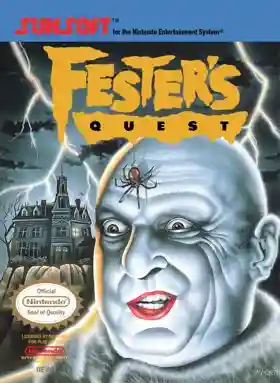 Addams Family, The - Uncle Fester's Quest (USA) (Beta)-Nintendo NES